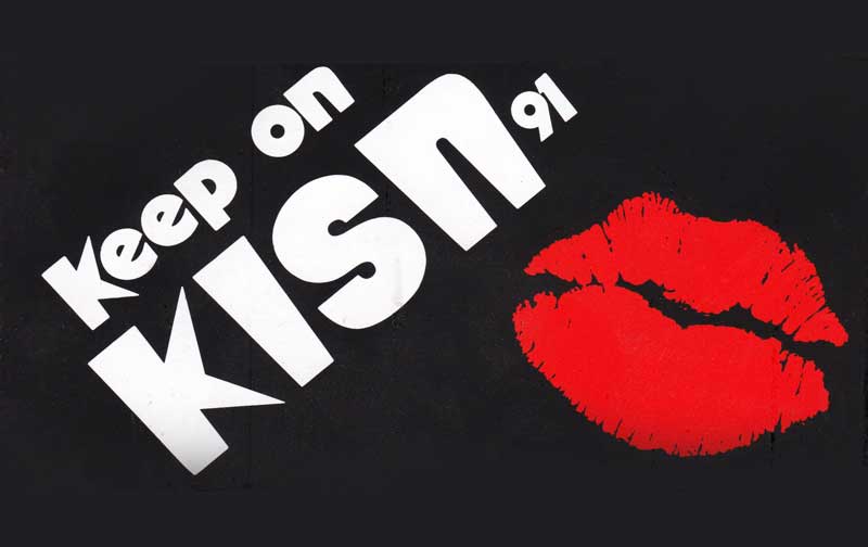 keep on kisn sticker
